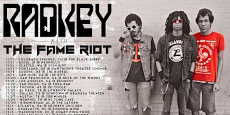 Radkey + The Fame Riot at Comet Ping Pong primary image