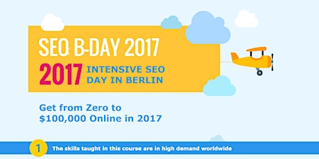 Intensive SEO training & conference for people who are serious about  making money online in 2017 primary image