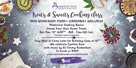 Tainted Love Treats & Sweets Cooking Class primary image