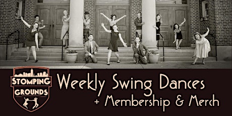 April Weekly Swing Dances + Membership & Merch