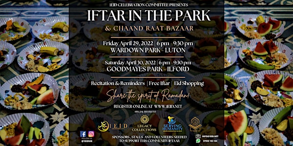 Iftar In The Park by 1Eid ( London - Goodmayes Park)