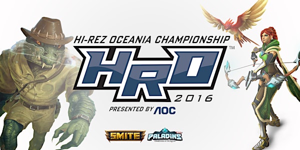 Hi-Rez Oceania Championships 2016