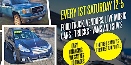 Event w/ Live Music, Food Truck & Vendors Sponsored By Auto Auction Buyers primary image