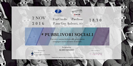 #PUBBLIVORISOCIALI_2/11/16_Festival della Comunicazione Sociale
