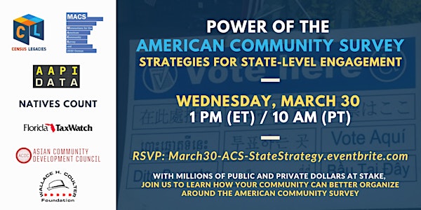 Power of the ACS: Strategies for State-Level Engagement