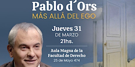 Imagen principal de Conferencia Pablo D' Ors  "Más allá del ego"