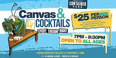 CANVAS AND COCKTAILS DTLV UNDER THE STARS tickets