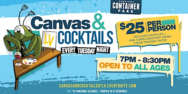 CANVAS AND COCKTAILS DTLV UNDER THE STARS