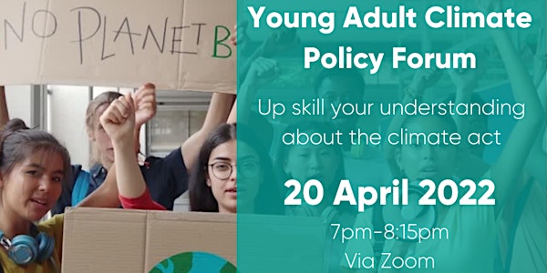 Young Adult Climate Policy Forum