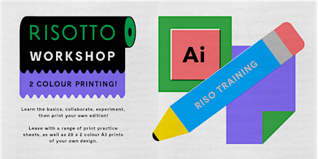 RISO TRAINING WORKSHOP / 2 COLOUR PRINTING! primary image