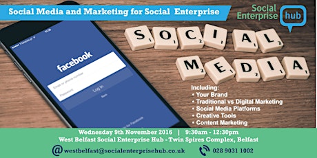 Marketing and Social Media for Social Enterprise primary image