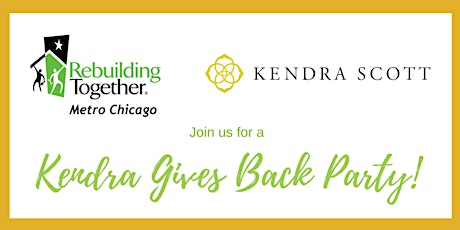 Kendra Scott Fundraiser for Rebuilding Together Metro Chicago primary image