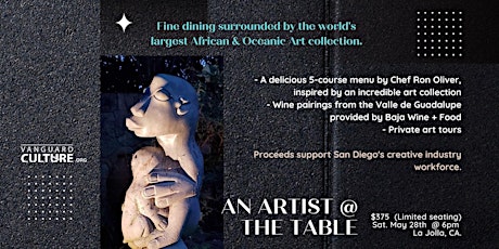 Imagen principal de An Artist @ the Table: Africa & Oceania