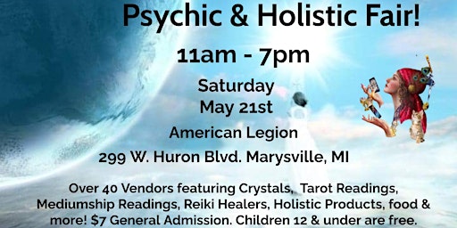 Psychic & Holistic Fair in Marysville!