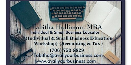 Small Business Bookkeeping and Tax Seminar primary image