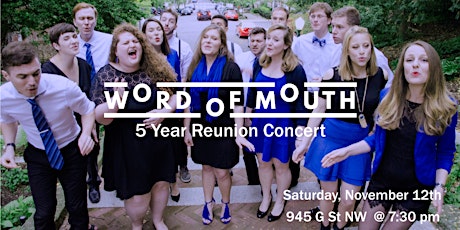 Word of Mouth's 5 Year Reunion Concert primary image