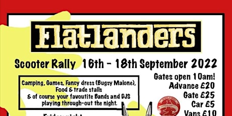 Flatlanders Scooter Rally 2022 tickets