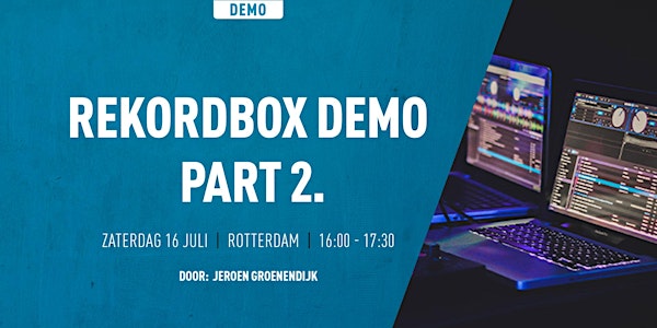 Rekordbox Demo Part 2. Bij Bax Music Rotterdam