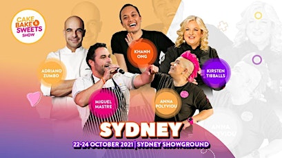 Cake Bake & Sweets Show 2022 Sydney tickets