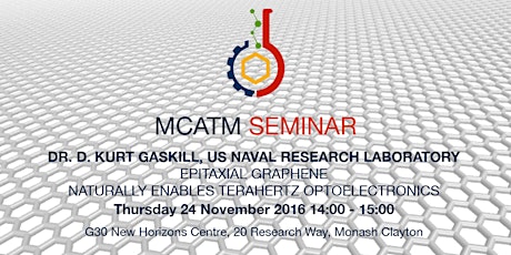 MCATM Seminar: D. Kurt Gaskill - Epitaxial Graphene Naturally Enables Terahertz Optoelectronics primary image