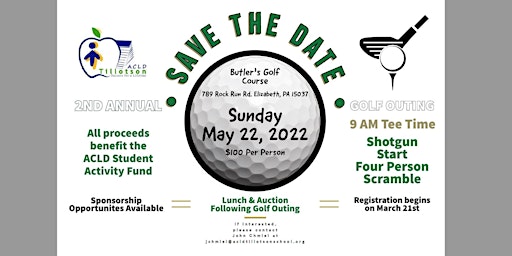 ACLD Tillotson School's 2nd Annual Golf Outing
