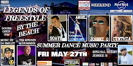 Legends of Freestyle by the Beach - Summer Dance tickets