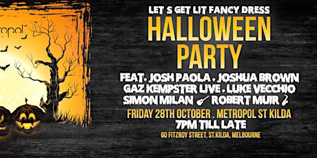 Lets get Lit fancy dress Halloween Party primary image