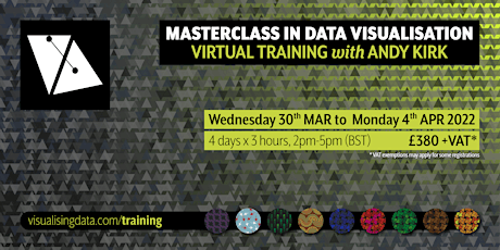 Imagen principal de Masterclass in Data Visualisation | Virtual Training with Andy Kirk