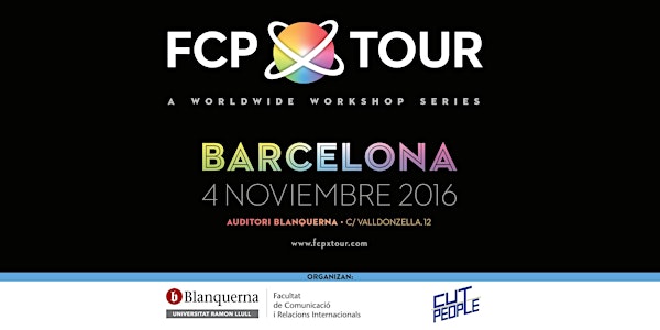 Final Cut Pro Tour Barcelona 2016
