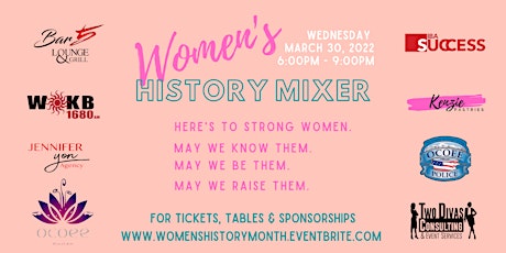 Image principale de Women's History Month Mixer