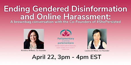 Ending Gendered Disinformation & Online Harassment: #ShePersisted primary image
