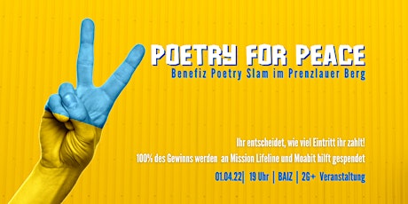 Poetry for Peace - Benefizslam