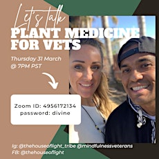 Let's Talk Plant Medicine for Vets - Zoom Meeting tickets