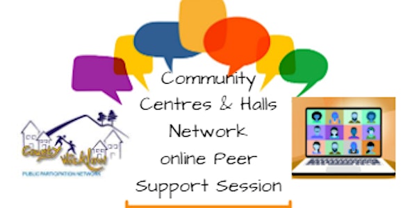 Community Centres & Halls Online Peer Support Session