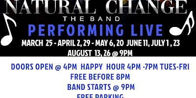 Natural Change The Band @ Michael's of Las Colinas
