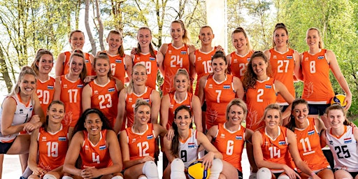 Interland WK voorbereiding Oranje volleybal dames - dames Frankrijk