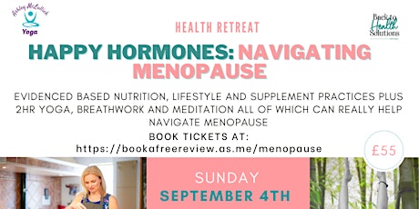 Happy Hormones: Navigating Menopause tickets
