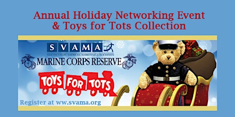 SVAMA Holiday Celebration - Annual Toys for Tots Collection | Dec 13, 6pm primary image