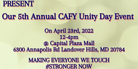 CAFY's 5th Annual Unity Day Event primary image