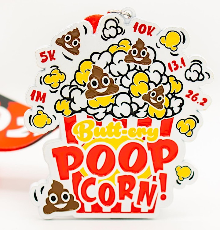 Poop Happens 1M 5K 10K 13.1 26.2 - Participate from home:  Save $5 image