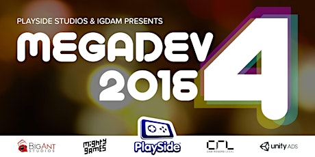 Playside Studios and friends present MEGADEV4! primary image