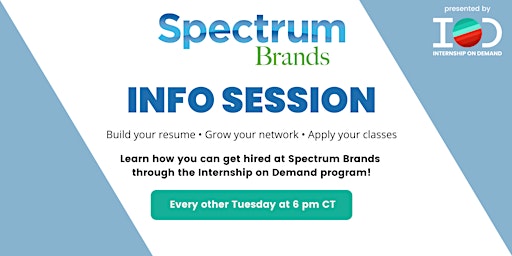Spectrum Brands Info Session