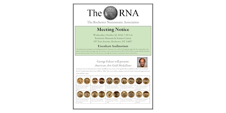 The Rochester Numismatic Association - Coin Talk primary image
