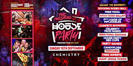 The Freshers House Party | Canterbury Freshers 2022 tickets