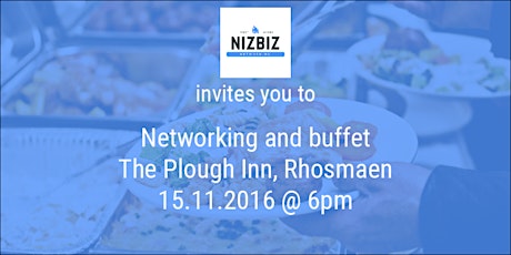 NizBiz Networking and Buffet (£15 payable on the night) primary image