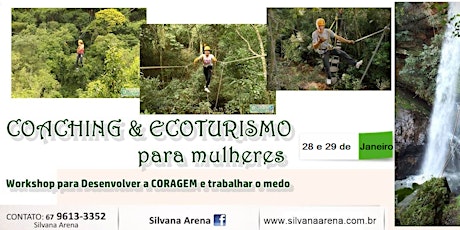 Imagem principal do evento Coaching & Ecoturismo para mulheres - Desenvolvendo a Coragem