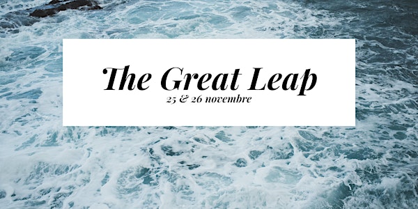 THE GREAT LEAP • PHOTOGRAPHY WORKSHOP