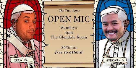 The Two Popes: Sunday Service Open Mic tickets