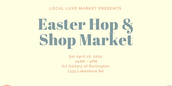 Easter Hop & Shop Market