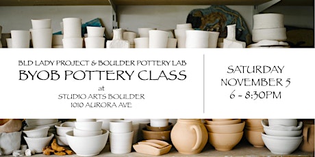 BLD Lady Project: BYOB Pottery Class primary image